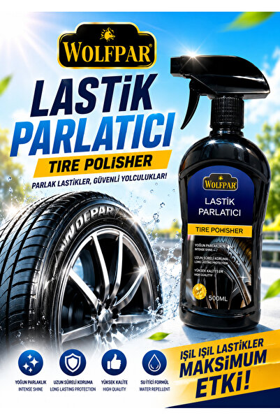 WOLFPAR LASTİK PARLATICI