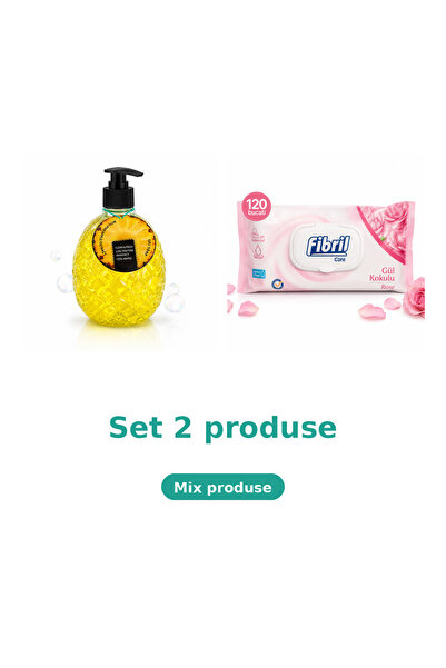 Tasty Igiena, Set 2 Produse: Ananas, Rose