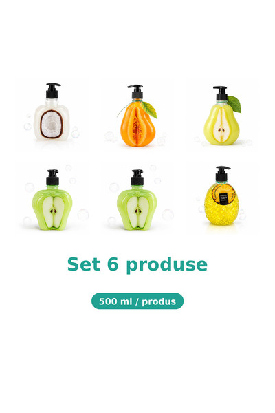 Tasty Set 6 Produse Tasty, Mix Cocos, Pepene Galben, Pere, Mar Piele Sensibil...