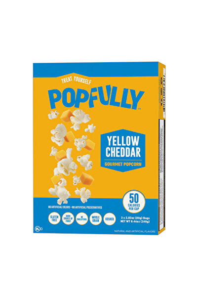 Popfully Popcorn Yellow Cheddar 239g