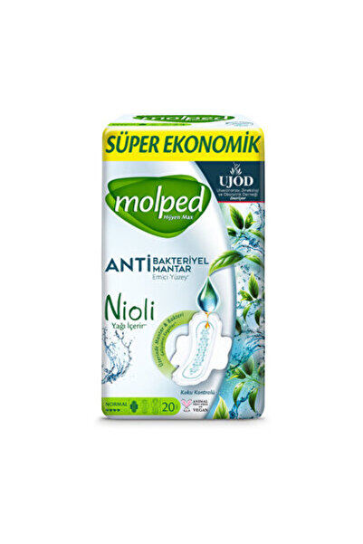Molped Hijyen Max Normal Hijyenik Ped Süper Ekonomik 20'li