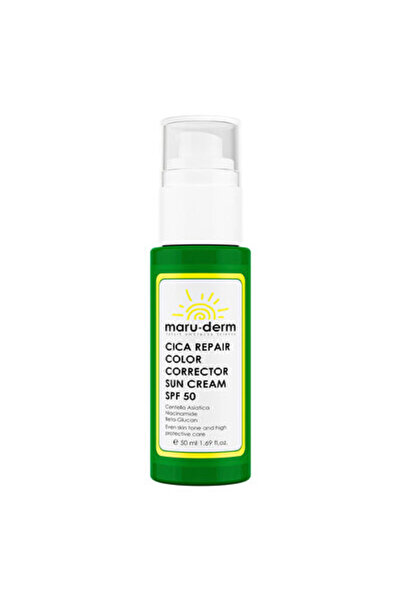 maruderm Güneş Kremi Cica Cilt Tonu Eşitleyici Spf50+ 50 ml