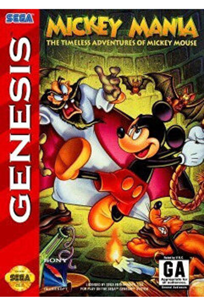 SEGA Μίκυ Μάνια Παιχνίδι Μέγκα Ντράιβ (Μεταχειρισμένο)