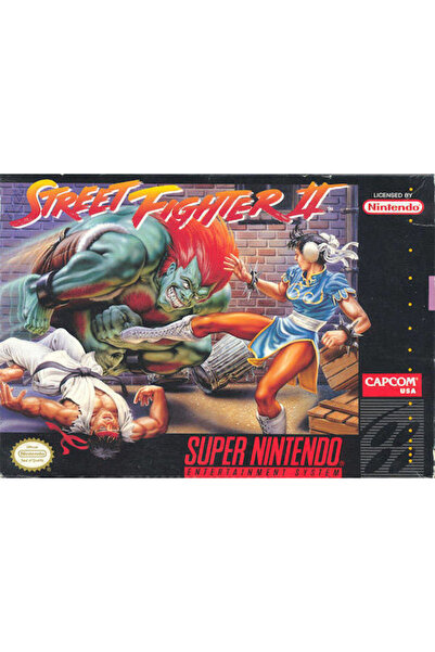 Nintendo Street Fighter II SNES Παιχνίδι SNES (Μεταχειρισμένο)