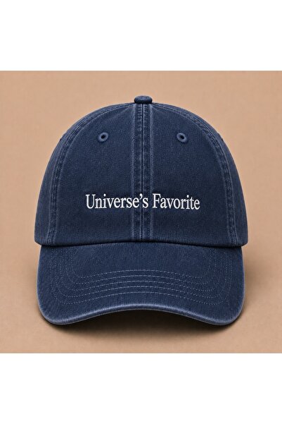 WeavedCo Universe's Favorite Embroidered Vintage Washed Cap Hat