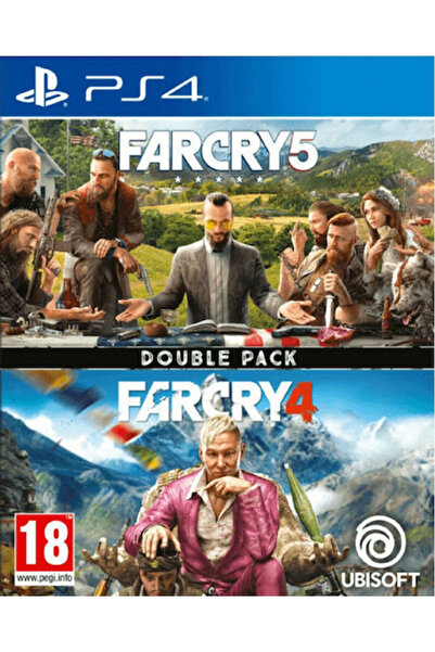 Ubisoft Ltd Far Cry 4 / Far Cry 5 Διπλό Πακέτο Παιχνιδιών PS4
