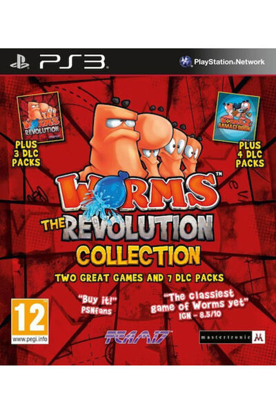 Maximum Games Worms: The Revolution Συλλογή Παιχνιδιών PS3 (Μεταχειρισμένο)