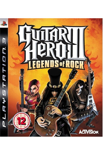 ACTIVISION Guitar Hero 3: Θρύλοι του Ροκ Παιχνίδι PS3 (Μεταχειρισμένο)
