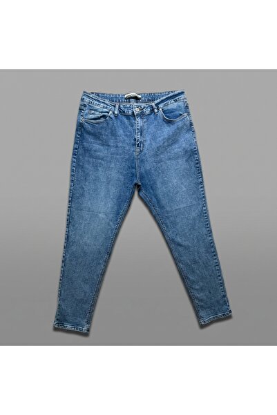 NOVENTA Blugi drepti Kentachvi plus size dintr-un denim clasic