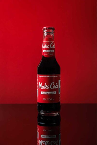 Mako Cola 24’lü Şişe Kola 250 ml – Yerli ve Milli %100 Şeker Pancarından