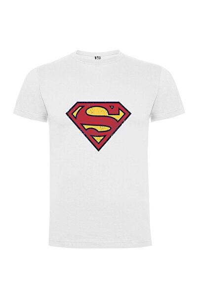 iLovePrints Vintage Superman Emblem Tshirt