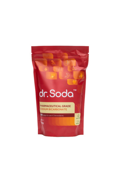 Dr.Soda Bicarbonat de sodiu - grad farmaceutic 1kg Dr. Soda