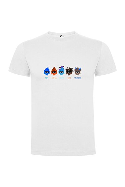 iLovePrints Elemental Heroes United Tshirt