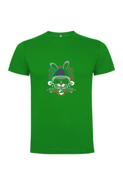iLovePrints Bunny Warrior Chic Tshirt