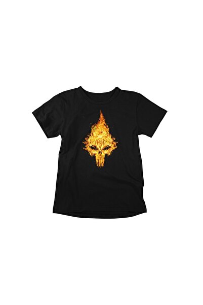 iLovePrints The Punisher Flames T-Shirt
