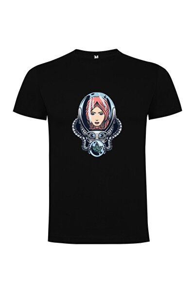 iLovePrints Red-Haired Space Vixen Tshirt