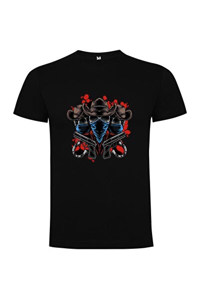 iLovePrints Cosmic Gunslinger's Wild Ride Tshirt