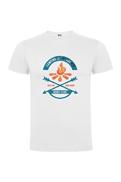 iLovePrints Starry Night Camping Tshirt