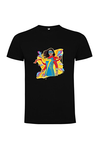 iLovePrints Marvelous Urban Superhero Art Tshirt