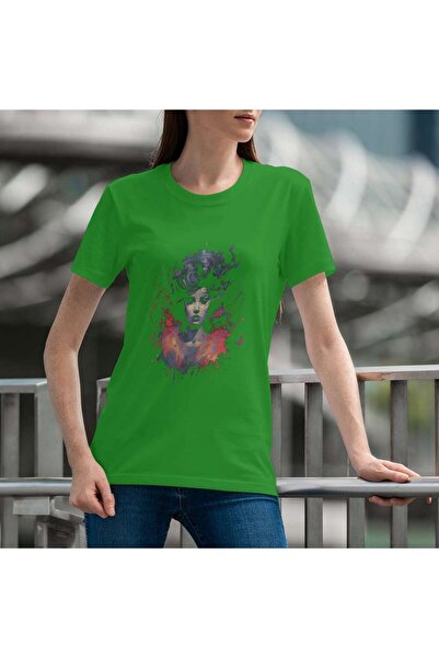 iLovePrints Abstract Portrait of a Woman Tshirt