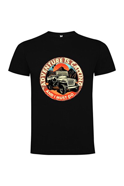 iLovePrints Adventure Bound Jeep Tshirt