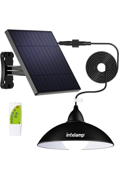 intelamp Lumini solare pentru exterior și interior suspendate, lumini solare ...