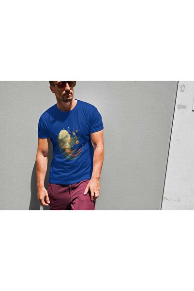 iLovePrints Abstract Cosmic Art Tshirt