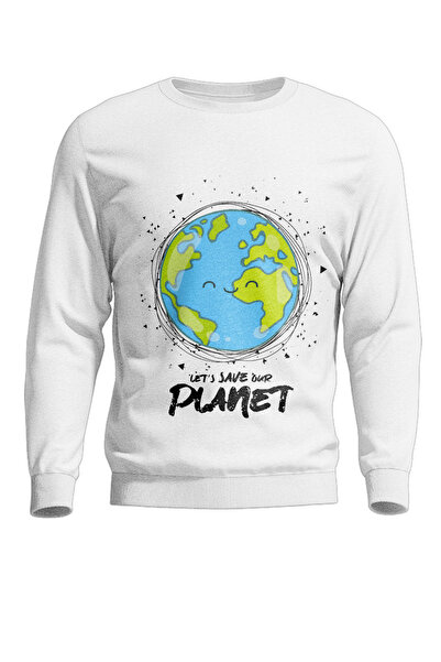 iLovePrints Μακρυμάνικη Μπλούζα Ecology Save our planet