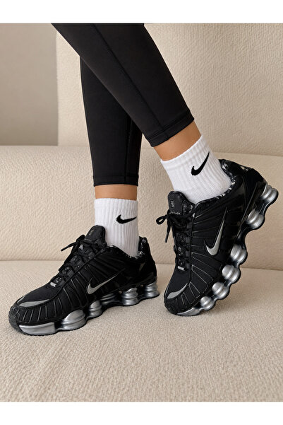 Nike Shox TL siyah unisex sneaker ayakkabı spor ayakkabı