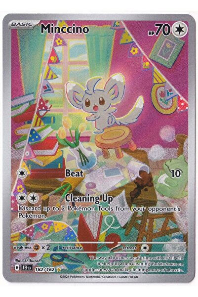Pokemon Minccino #182 - Temporal Forces - Kartı (Mint)