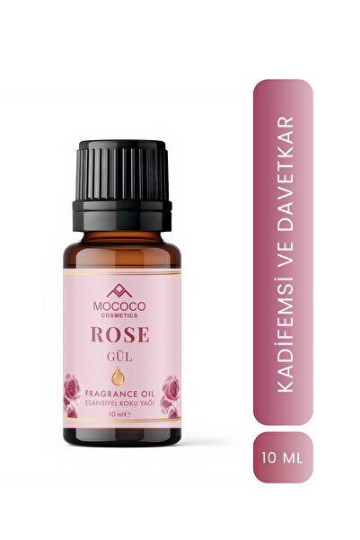 MOCOCO COSMETICS Gül (Rose) Esansiyel Yağı 10 ml – Doğal Uçucu Yağ | Aromater...