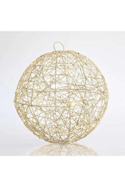 Generic Φωτιζόμενη Μπάλα LED Σαμπανί με glitter, 30 LED, 30 cm, με Μετασχηματ...