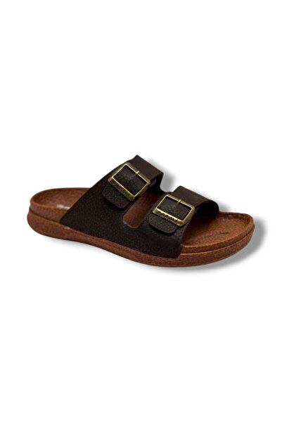 PARMİ 25601-26 Anatomical Non-Slip Sole Double Tape Water Resistant Men's Sli...