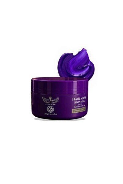Vintage Blonding Hair Mask 300g (10.14 fl oz) – Anti-Yellow Purple Toning Tre...