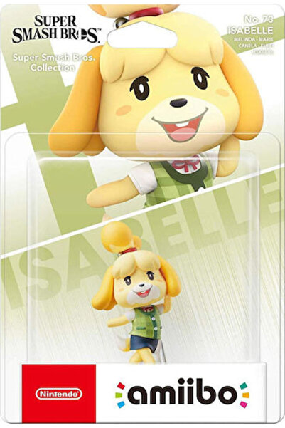 Nintendo Amiibo Super Smash Bros Φιγούρα Χαρακτήρα Ιζαμπέλ για Switch