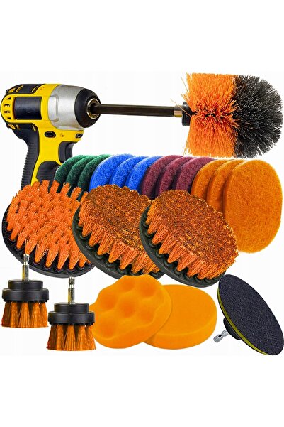 Ayawaska Set Profesional 22 piese pentru curatare, polisare si lustruire, Acc...