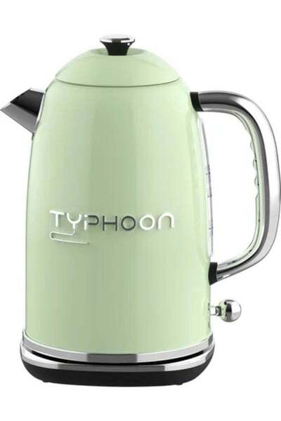 Typhoon غلاية كهربائية - 2200 واط - 1.8 لتر - TY-01-002 G - أخضر