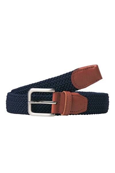 Jack & Jones Curea împletită, Bărbați, Cataramă cu ac