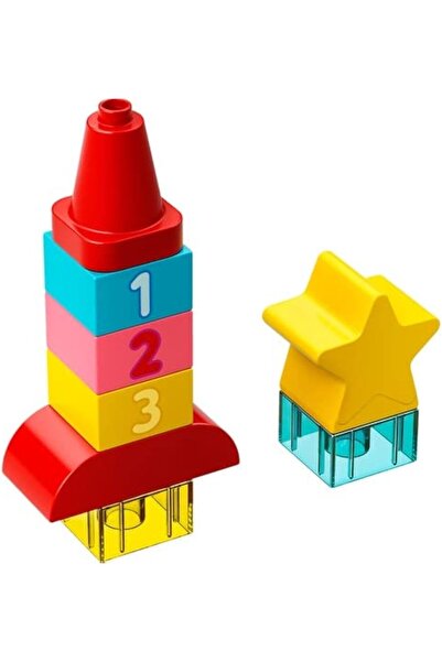 LEGO مجموعة دوبلو: صاروخ الفضاء الأول الخاص بي 30332 (معبأة في كيس)