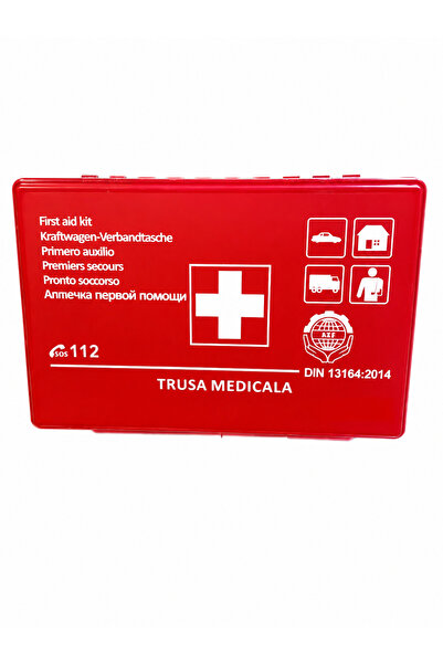 Venüs Trusa sanitară auto de prim ajutor autorizata RAR Fabricată în Aprilie ...
