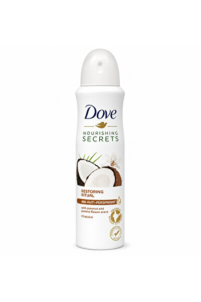 Dove Spray Deodorant Antiperspirant Ritual de Refacere Nucă de cocos și Iasom...