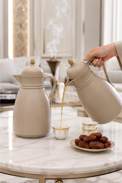 laverahome Luxury Design 1L.07 Coffee Color Tramisu Set