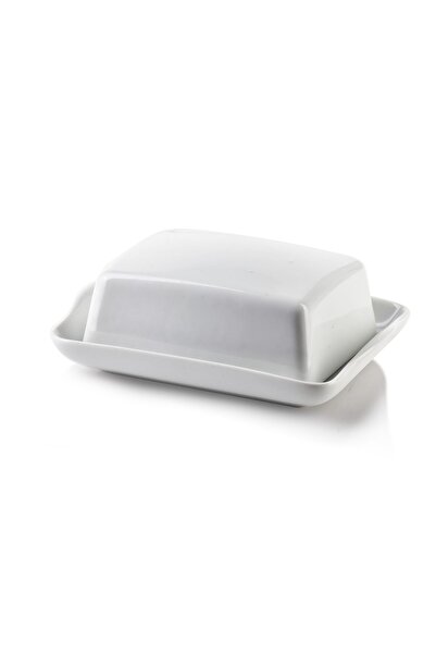 MONDEX Untieră din porțelan BASIC BASIC 16.5 x 12 x 5.5 cm Alb 1 buc.
