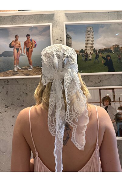 Alice İsstanbul Lace Bandana&Shawl 140cm