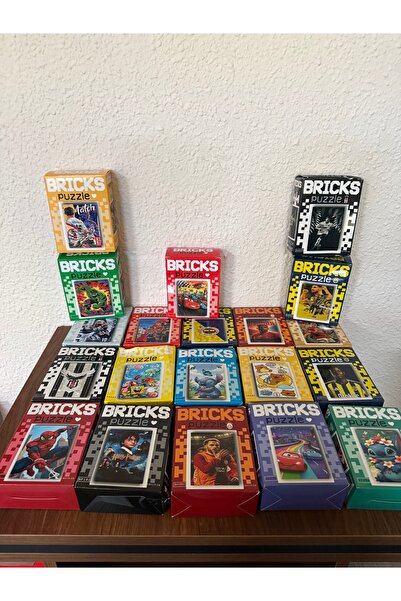 Brick BRİCKS PUZZLE 100 PARÇA (SEÇEBİLİRSİNİZ)