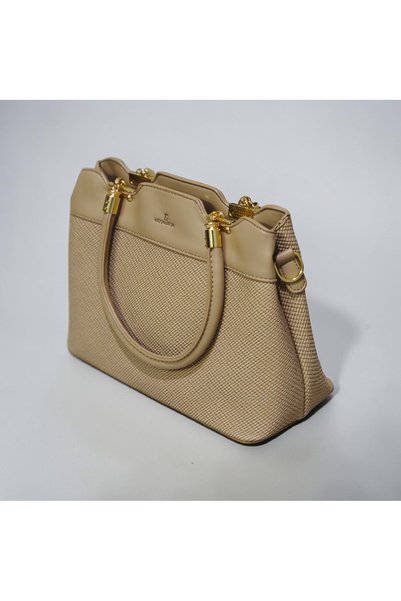 Desire 5124-Only You Just You PU Leather Handbag Khaki Color