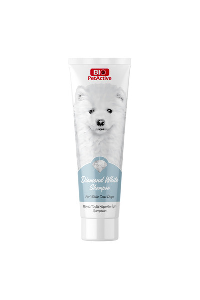 Bio PetActive Șampon Diamond White pentru câini cu blană albă, 250 ml