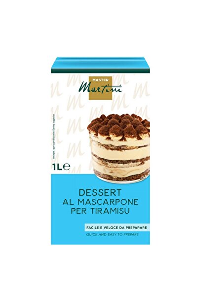 MASTER MARTİNİ Mascarpone Krema 1 Kg Profesyonel İtalyan Usulü Tatlı ve Pasta...