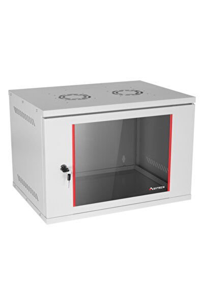 ASYTECH Networking Rack de perete 7U 19'' 542X400, capacitate de încărcare 50...