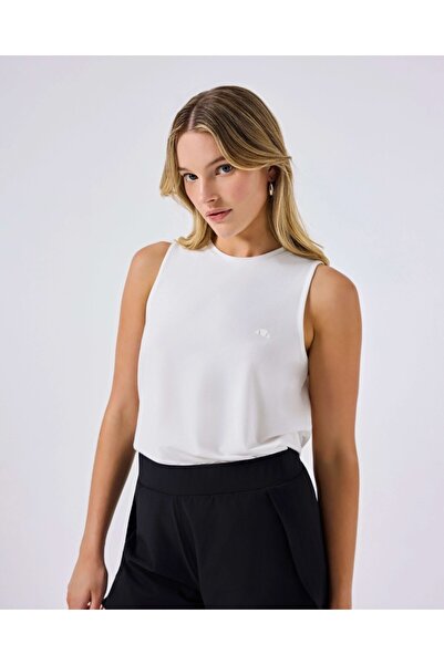 Ellesse 6SF5008-OF Γυναικείο Αθλητικό Τοπ - Υπόλευκο